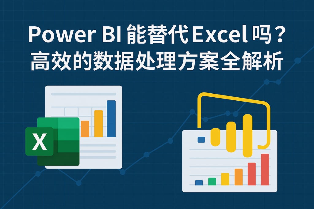 Power BI能替代Excel吗？高效的数据处理方案全解析